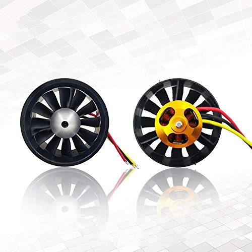 QX-Motor QF2827 2600KV 70mm Brushless Motor 12 EDF Ducted Fan 4S Motor for Jet Airplane
