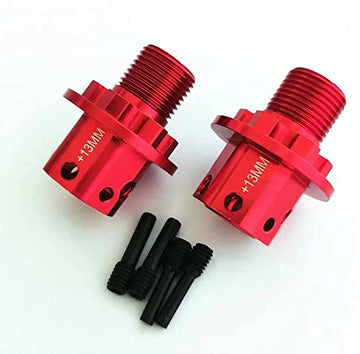 Aluminum Alloy 17mm Widen Wheel Hex Hub Drive Adaptor for ARRMA 1/8 Typhon Talion Kraton Senton 6S Replace AR310484 AR310592 - R