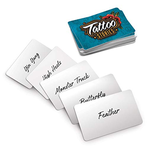 Bicycle Tattoo Stories - Games Party Games - Drawing And Card Game