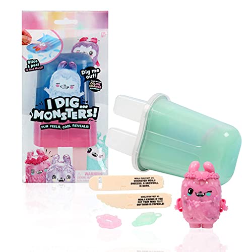 I Dig... Monsters Popsicle Pack - 1Pc Collectable Asmr Toy | Fun & Cute Stress Relief Toy - Styles May Vary
