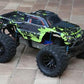 SummitLink 1/10 Scale RC Car Body - Muddy Green Over Black, Plastic, 15 inches, Model Stampede-2024