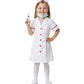 EthnicAlive Nurse Fancy Dress With Mask, Injection, Stethoscope And Headgear | Community Helper Doctor Costume For Kids Girls (9