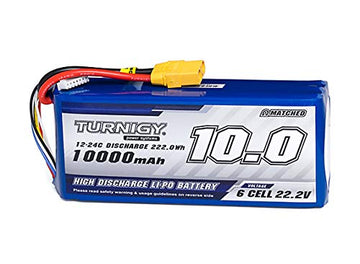 Hobby King Turnigy 10000mAh 6S 12C Multi-Rotor Lipo Battery Pack with XT90 Connector
