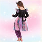 Lingway Toys Cute Cat Dress Costume For Girls,Cat Halloween&Themed Party Cosplay Animal Dress Tail 3-4Years
