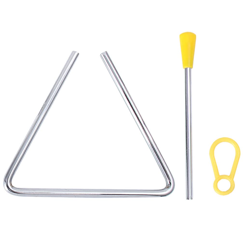 Excluzo 1 Set Alloy Triangle Dinner Bell Children Music Toy Percussion Instrument Toy