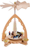 16354 - Richard Glaesser Pyramid - Train - 7.5H x 5.25W x 5.25D