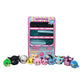 Squeezamals Plush Toy Vending Machine Set - 12 Mini Stuffed Animals, Aqua, Platinum Collection, Includes 3.5", 2.5", and 1" Plushies