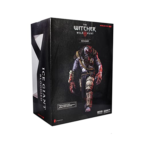 McFarlane TM13445 Witcher Gaming Megafig-Ice Giant Bloodied Collectable Figure  Multicolour