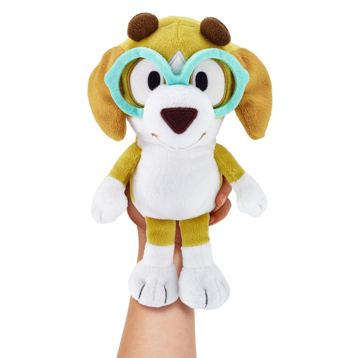 Bluey And Friends Stuffed Plush - Choose From Muffin, Princess Muffin, Winton, Honey, Mackenzie, Snickers, Or Coco - Official So