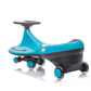 Freddo Toys Swing Car For Kids With Flashing Wheel For Boys And Girls, No Batteries, Gears Or Pedals - Twist, Turn, Wiggle Movement To Steer (Blue), Age 18+ Months