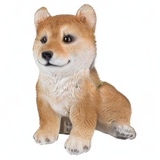 Pacific Giftware Realistic Japanese Doggy Shiba Inu Collectible Figurine Statue