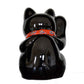 Tokoname Ware 7.5 Black Maneki Neko (Right Hand)