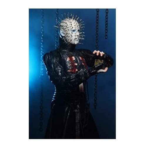 Neca Hellraiser Pinhead Action Figure - Medium Black Vinyl - Model 302342