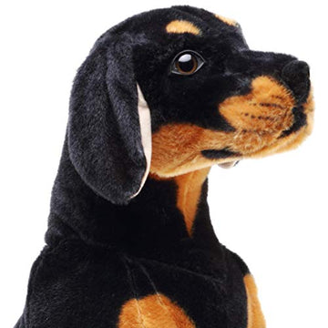 Tigerhart Robbie The Rottweiler - 26 Inch Tall Stuffed Animal Plush Dog