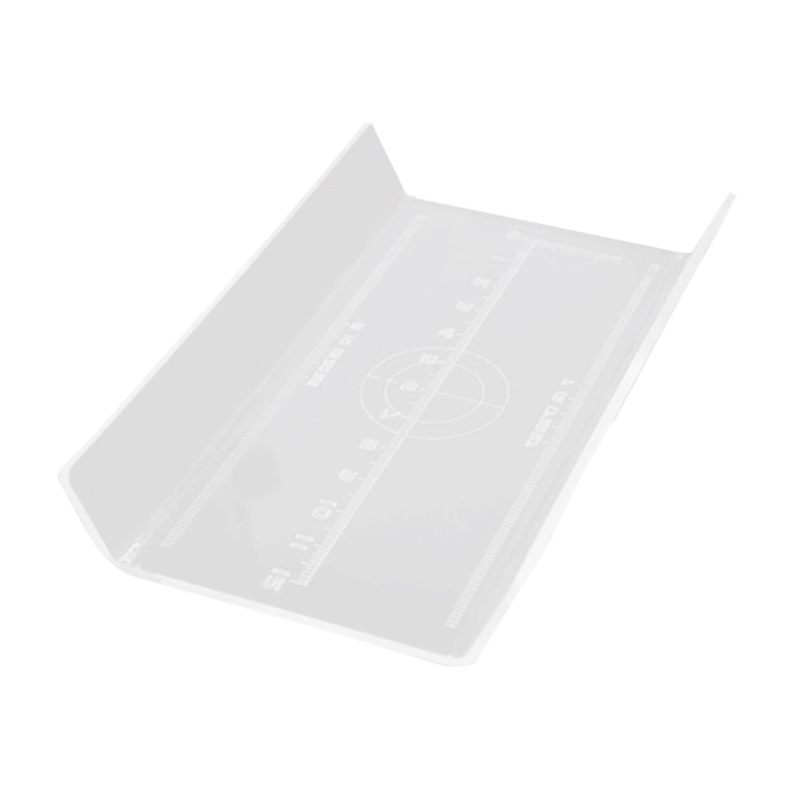 Ecomistiq U Shaped Pressure Clay Plate With Scale Sturdy Multiuse For Studio Dorm Kids | Pottery Tools & Sets Ceramics Sculpting
