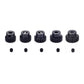 Kingval Replacement 5Pcs 48Dp 3.175Mm 18T 19T 20T 21T 22T Steel Pinion Motor Gear Compatible With 1/10 Rc Car Brushed Brushless