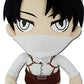 Ge Animation Great Eastern Attack On Titan Cleaning Levi Ackerman Stuffed Plush, 8.5'