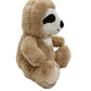 Anico 10' Plush Beige Sloth With Embroidered Eyes