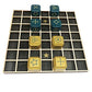 Project Genius: Deblockle- The Game Of Tips And Turns, 2 Player Strategy Game, Game For Families And Adults, Ages 8+, Solid Wood Based Board And Blocks