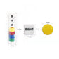 Jhfy Left Right Center Dice Game Prime Set Bundle- 2 Pack Assorted Colors