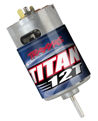 Traxxas 3785 Titan 550 12 Turn Electric Motor,for The Slash, Bandit , Stampede, 1/16 Slash, and The 1/16 E-REVO