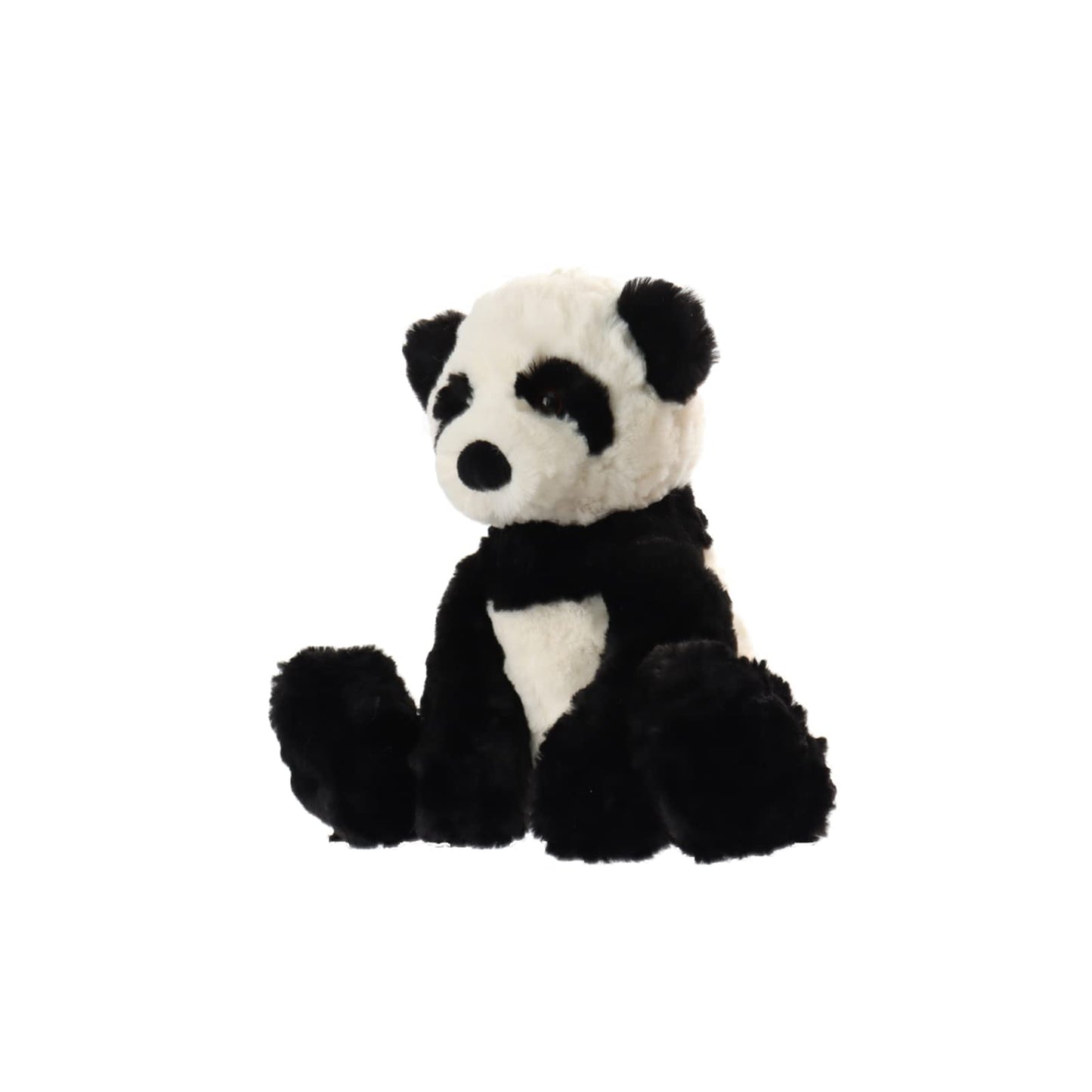 Apricot Lamb Toys Plush Panda Bear Stuffed Animal Soft Cuddly Perfect For Child (Black And White Panda, 9 Inches)