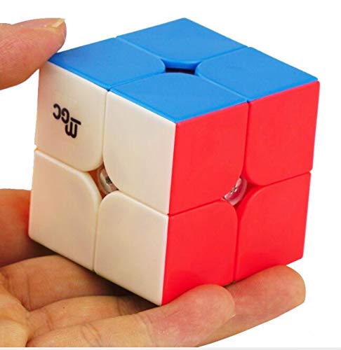 Cuberspeed Yj Mgc 2X2 M Stickerless Speed Cube Yj Mgc Magnetic 2X2X2 Cube Puzzle