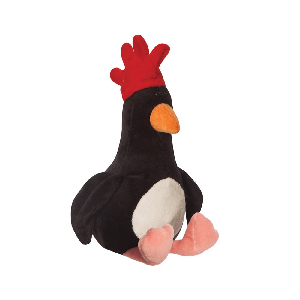 Aurora World Aurora 61514 Feathers Mcgraw, Wallace & Gromit, Eco-Friendly Plush Toy, Black & White