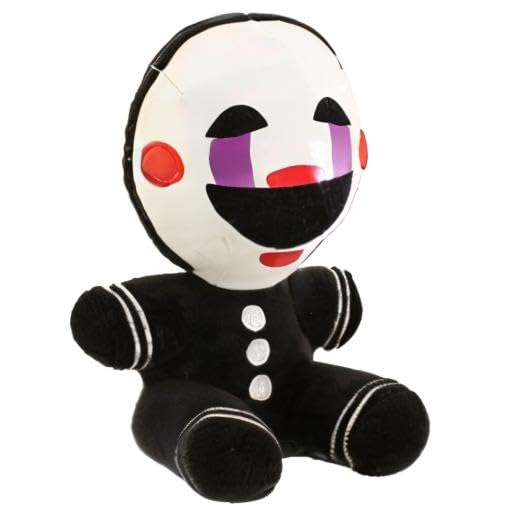 Funko Five Nights at Freddy's Nightmare Marionette Plush, 6" Black, Model 10518, Soft Plush Material
