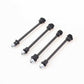 KingVal Replacement Screws with Nuts and Axle Sleeve Compatible with WLtoys 144010 144002 124016 124017 144016 144018 RC Car