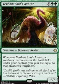 Wizards Of The Coast Verdant Sun'S Avatar - Ixalan