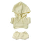 niannyyhouse 10cm Plush Doll Clothes Elastic Solid Sportswear Suits Hoodie Pants Soft Stuffed Plush Toy Dress Up Accessories (Be