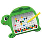 DZLING Magnetic Beads Board Game, MagPad, Educational Learning Toys for Kids, Magnetic Dot Art Game, Magnetic Drawing Board (Tur