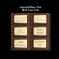 Alex Cramer Mariner Domino Set - Premium 28 Double-Six Dominoes, Black Walnut Case, 2 Gold-Plated & 2 Nickel-Plated Scoring Pegs
