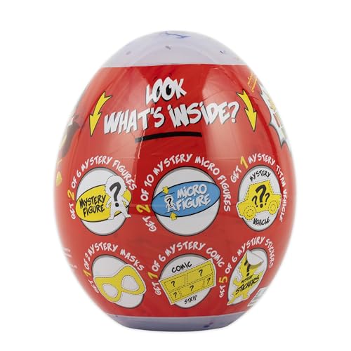 RYAN'S WORLD The Movie Giant Mystery Egg  Discover 12 Exciting Mystery Toys Inside  Official Toys for Boys & Girls 3+  limited availability Blind Box Figures  12Pcs
