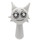 TechMax Solution Sprunki Plush Toy (White, 30 CM)