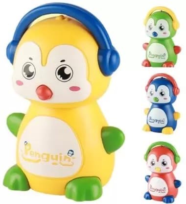 Bestie Toys Penguin Press & Go Vehicle Toy, Baby And Toddlers Bath Toy(Pack Of 2)