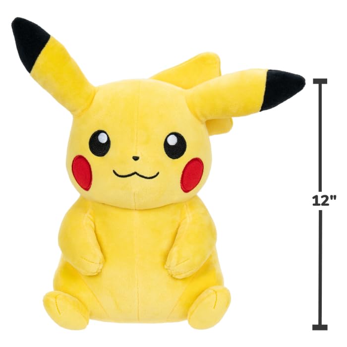 Pok  Mon Pkw3725-30Cm Plush - Pikachu, Official Plush