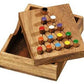 Winshare Puzzles Last Fighter Tricky Triangle IQ Puzzle Game - Wooden Brain Teaser, Model 104, Varies Color