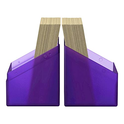 Ultimate Guard Boulder 80+, Deck Case For 80 Double-Sleeved Tcg Cards, Amethyst, Secure & Durable Storage For Trading Card Games, Soft-Touch Finish
