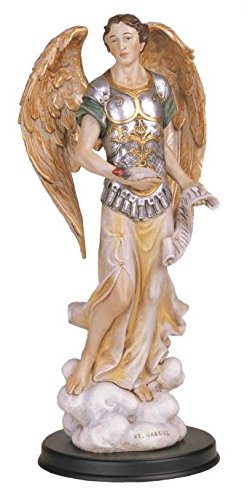 Stealstreet Ss-G-212.54 Archangel Gabriel Holy Figurine Religious Decor, 12''