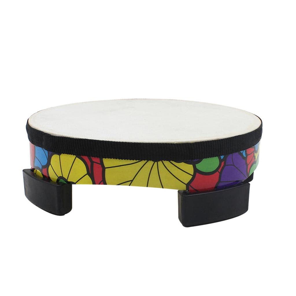 Club Bollywood Colorful Artificial Sheepskin Hand Drum