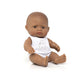 Miniland Doll 8 1/4'' Hispanic Boy (Box) - Made In Spain, Anotomically Correct, Quality, Inclusion