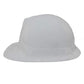 Windy City White Plastic Miner Construction Hard Hats Set of 12