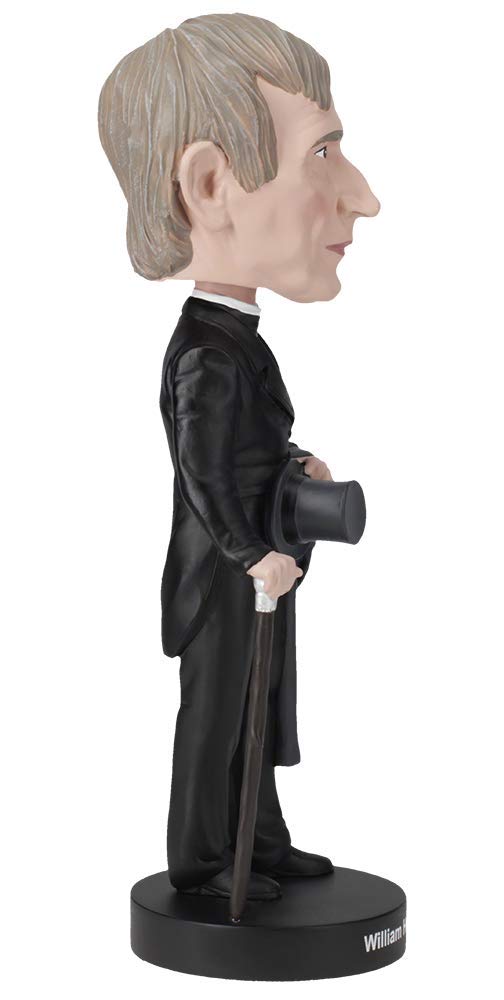 Royal Bobbles William Henry Harrison Bobblehead  enhanced Polyresin Lifelike Figure  Unique Serial Number  Exquisite Detail