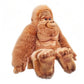 WILD REPUBLIC Bigfoot Plush Toy, 15" Fabric Stuffed Animal, Eco-Friendly Fill, Model 27642