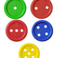 Lacing Buttons: 140 Pieces / Jar