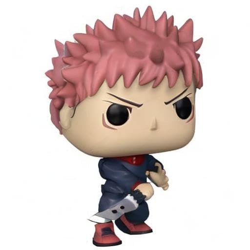 POP Funko Animation: Jujutsu Kaisen - Itadori with Slaughter Demon (Metallic) (Convention Special Edition) # Vinyl Figure