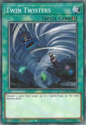 Twin Twisters - Sdch-En026 - Common - 1St Edition