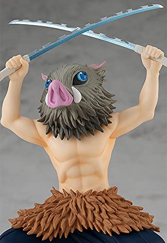 Good Smile Company Inosuke Hashibira PVC Figure, Multicolor, Model G94339, from Demon Slayer: Kimetsu no Yaiba